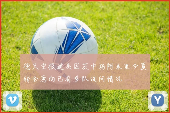 德天空报道美因茨中场阿米里今夏转会意向已有多队询问情况